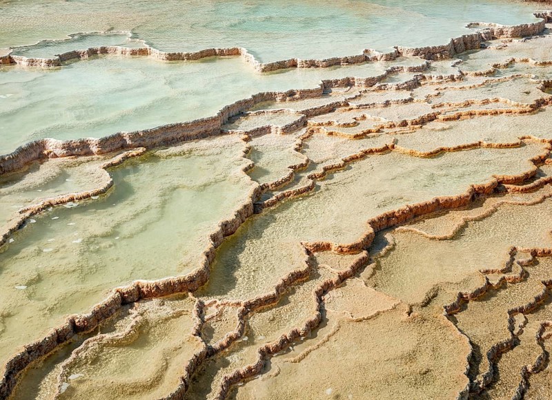 Sinter terraces