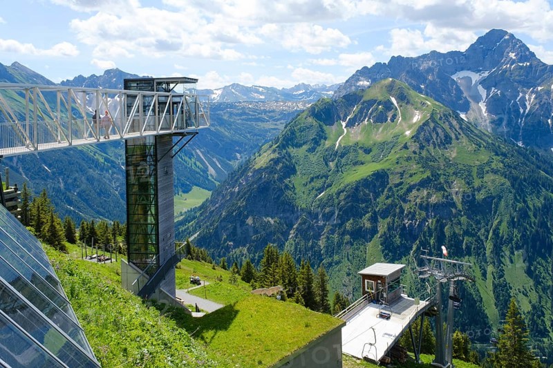 Viewing platform at Walmendinger Horn