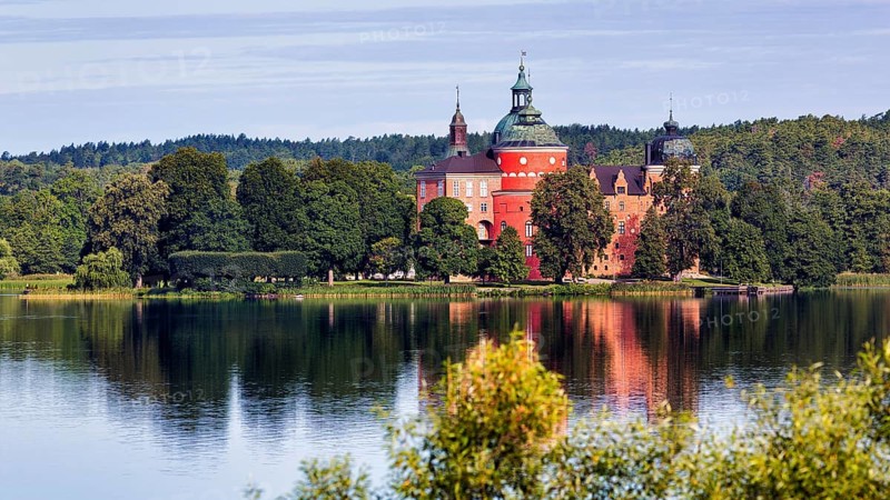 Gripsholm Castle by Lake Maelaren