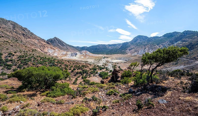 View into the caldera