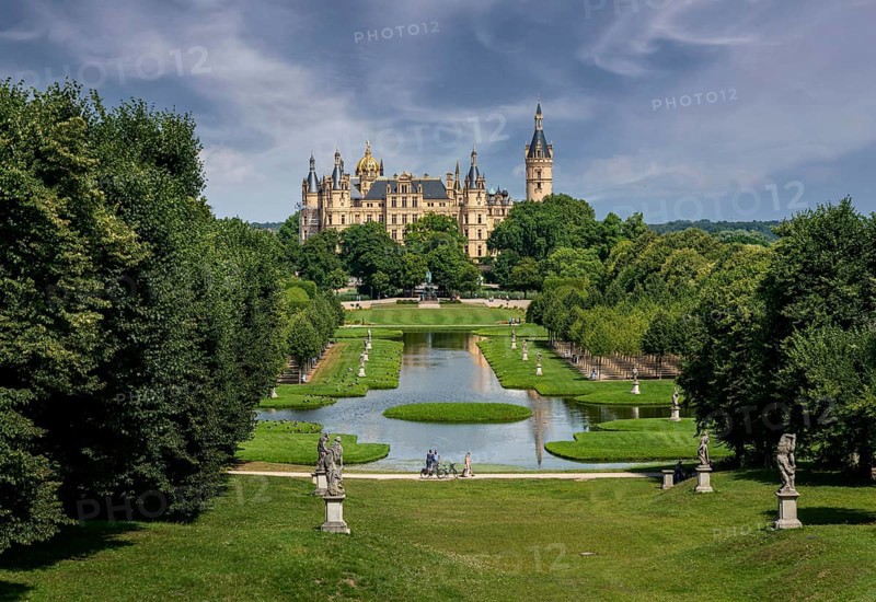 Schwerin Castle with the Castle Park