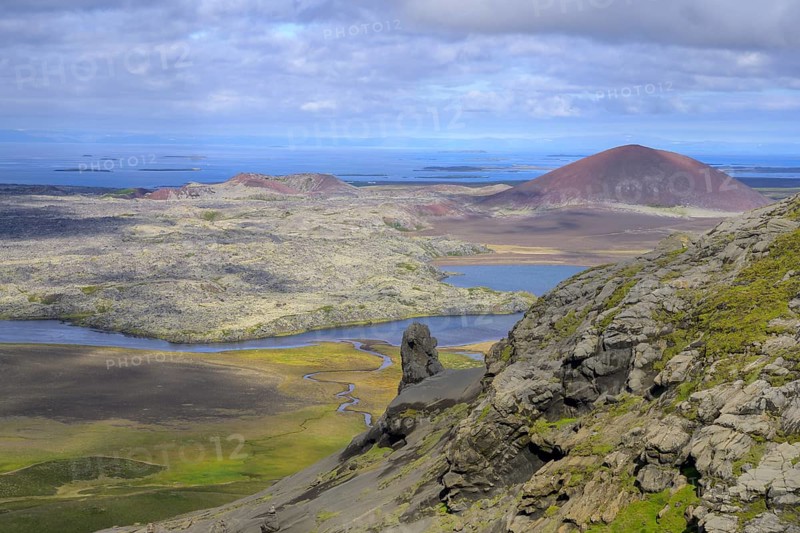 Selvallavatn and Berserkjarhraun
