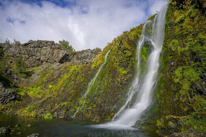Gjarfoss in the Gjain Oasis
