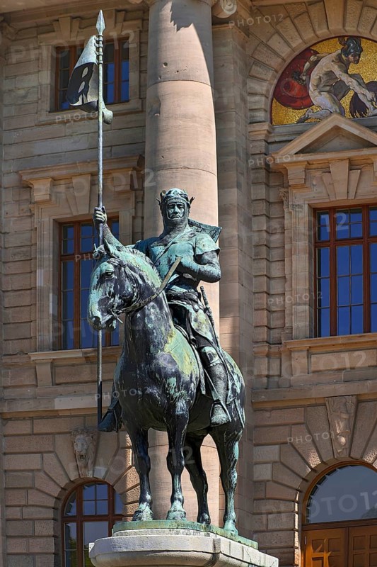 Equestrian statue