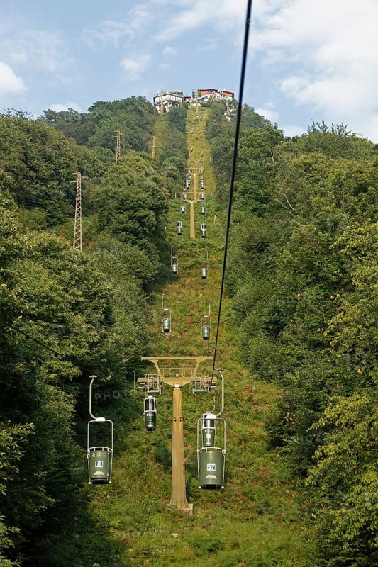 Cable car to the Sasso del Ferro