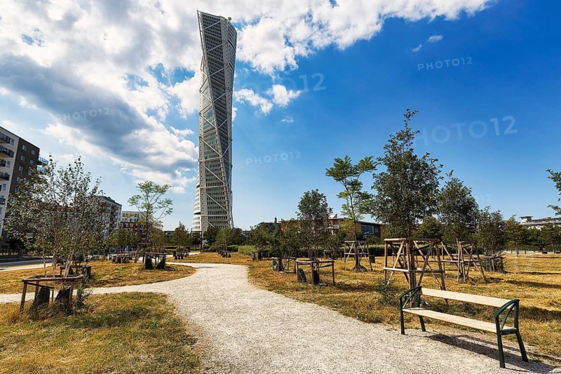 Futuristic skyscraper