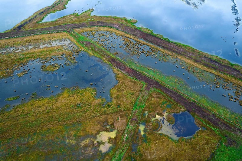 Moor aerial view