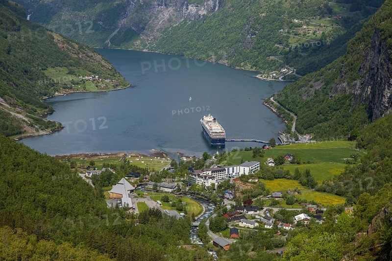 View of Geiranger