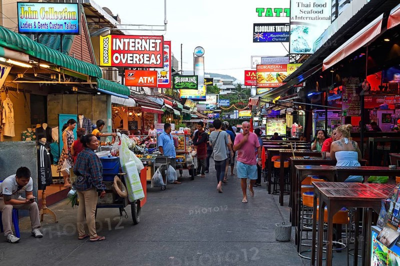 Tourists on Bangla Road