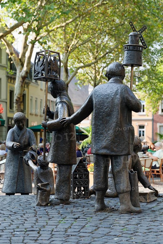 Sculpture St. Martinssinger