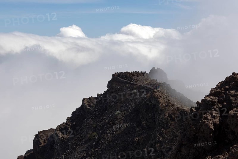 Clouds in Caldera de Taburiente