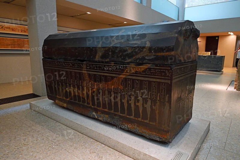 Sarcophagus of Anch-Hor in the Egyptian court