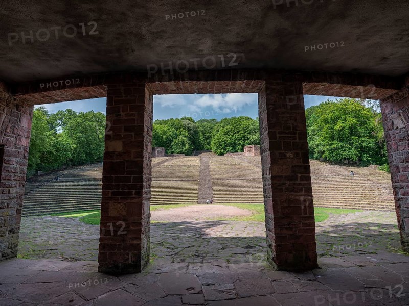 Entrance to the Thing site on the Heiligenberg