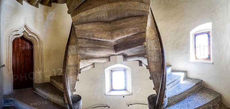 Double spiral staircase