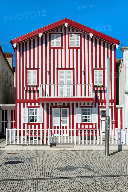 Palheiros typical houses
