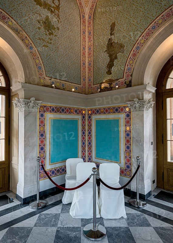 The restored Moorish Cabinet in the Belvedere on the Pfingstberg in Potsdam