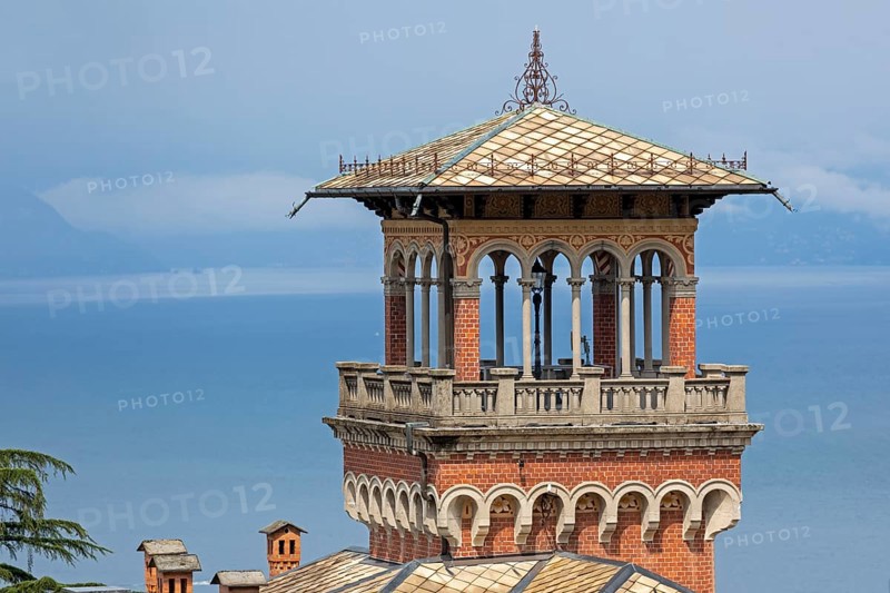 Tower of a villa