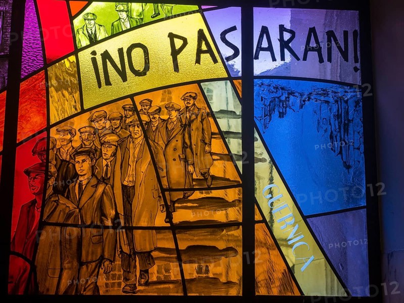 Stained glass window