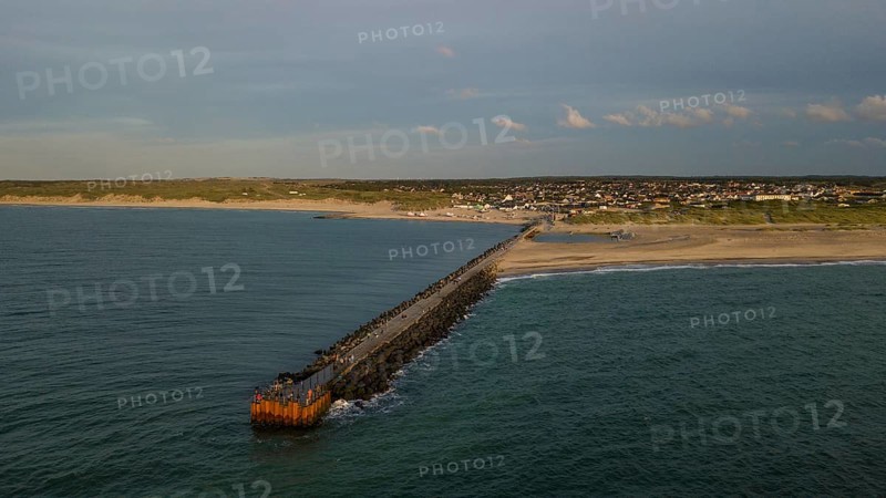 Pier in the evening light