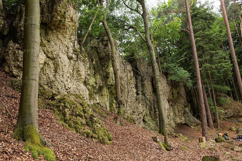 Rock formation Tuerkenfelsen