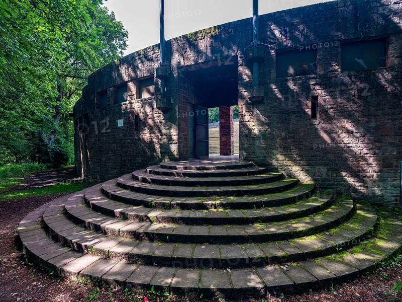 Entrance to the Thing site on the Heiligenberg