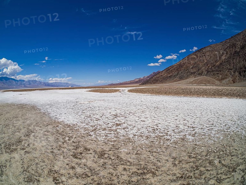 Salt crust in Badwater Basin