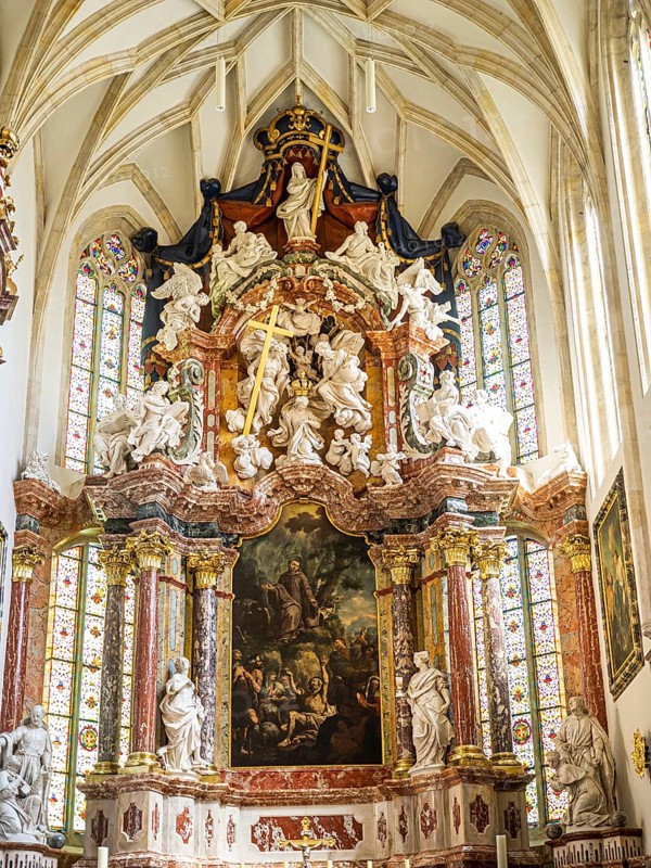 Altarpiece on the high altar