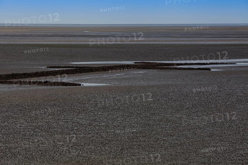Wadden Sea National Park at low tide