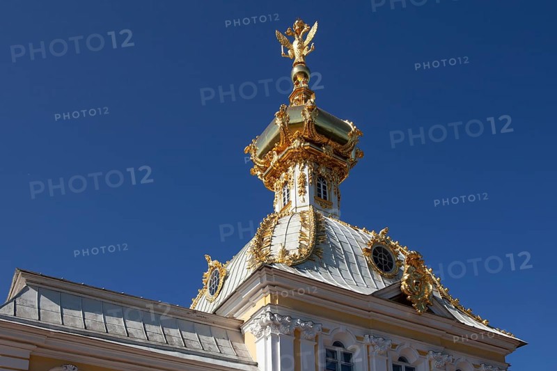 The Church of Peter and Paul in the Great Peterhof Palace
