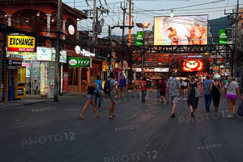 Tourists on Bangla Road
