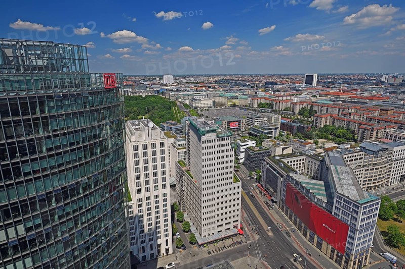 Potsdamer Platz with Bahn Tower