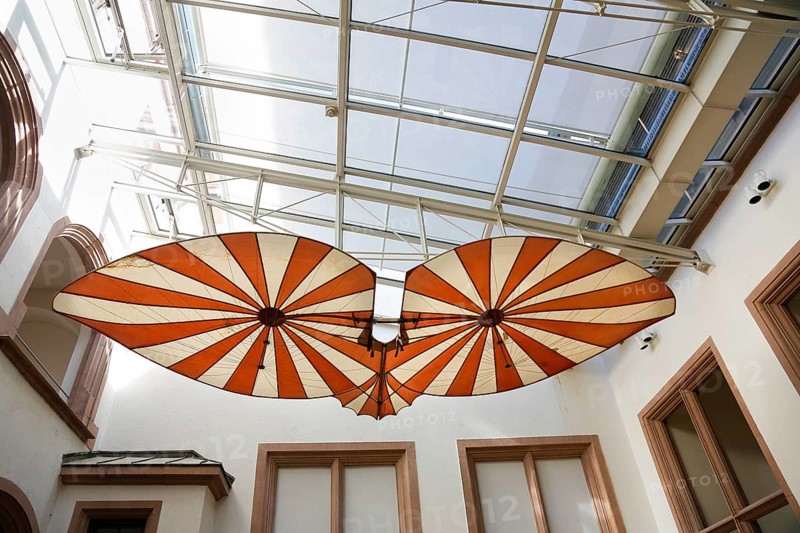 Replica of the flying machine of Albrecht Ludwig Berblinger