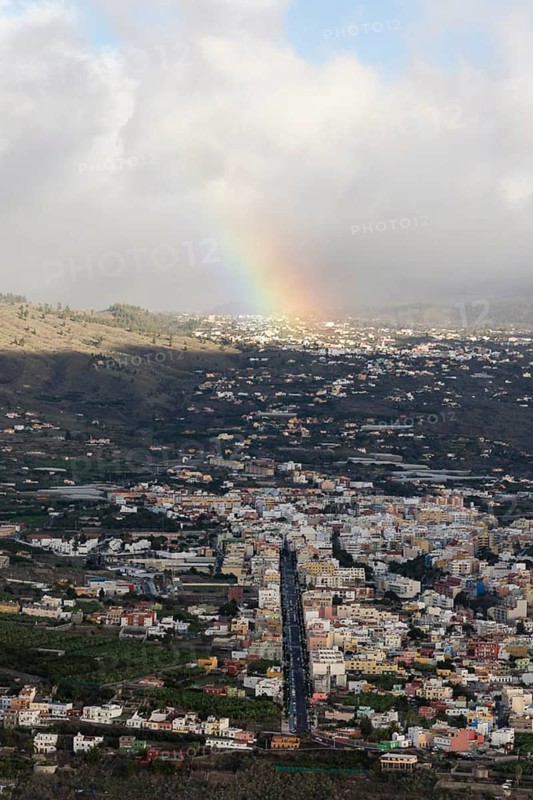 Rainbow over Los Llanos de Aridane