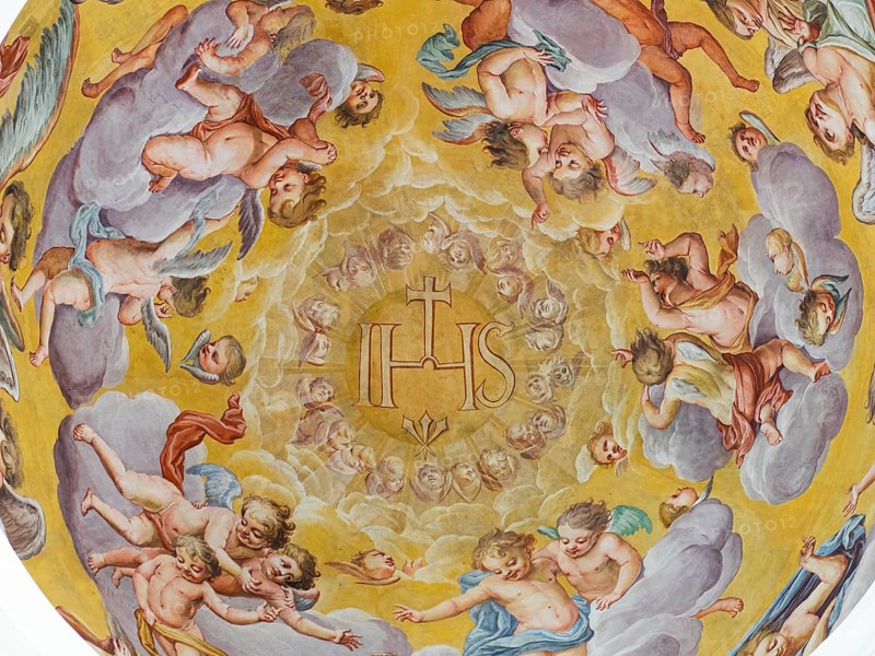 Ceiling fresco