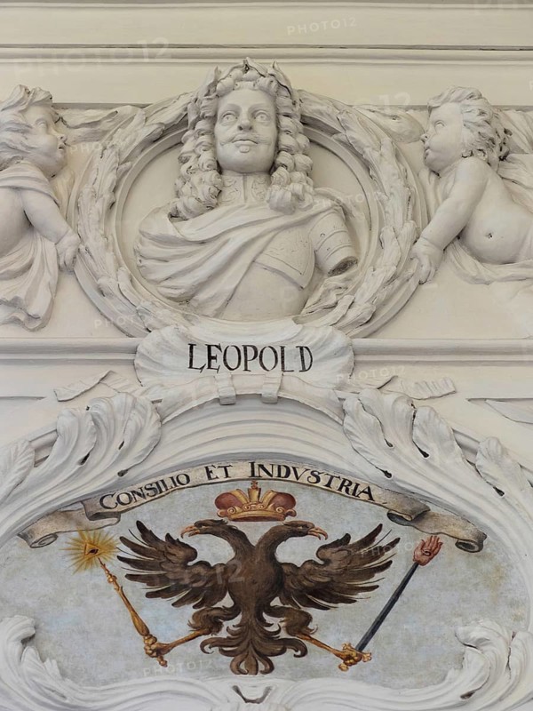 Stucco Bust of Emperor Leopold I