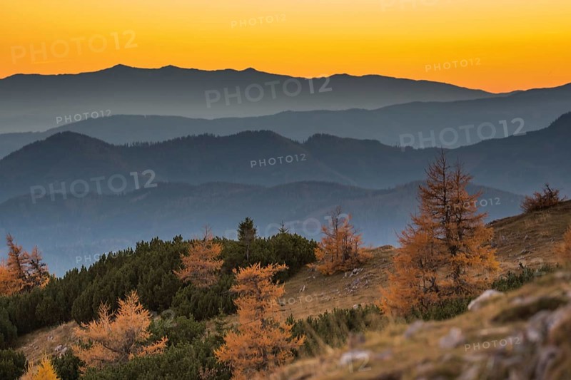 Evening atmosphere in Hochschwab