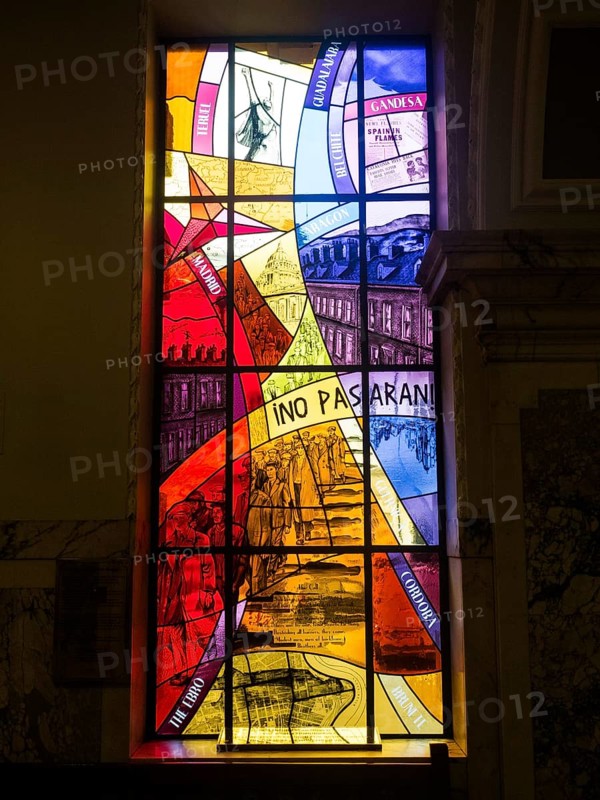 Stained glass window