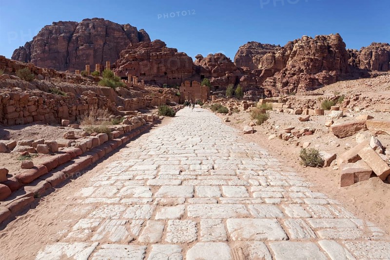 Pavement on Colonnaded Street