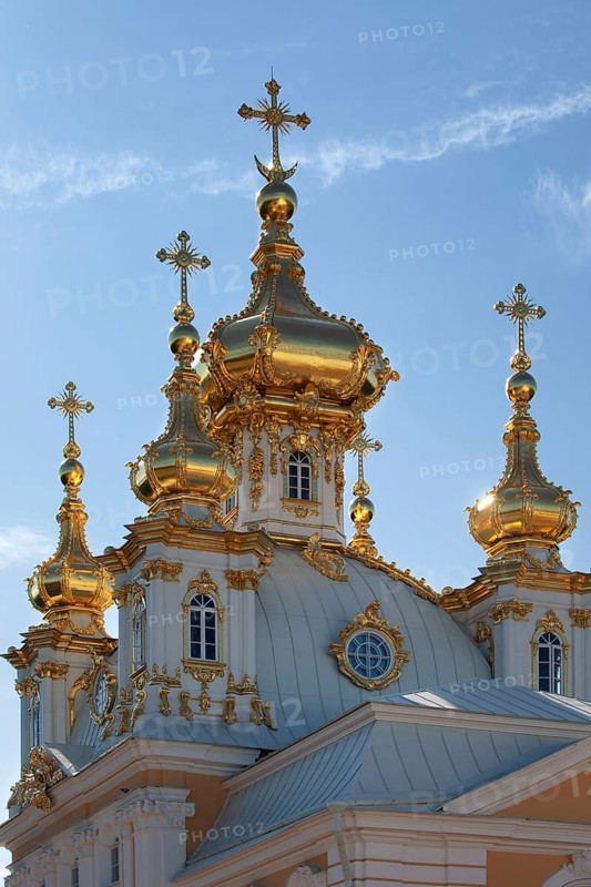 The Church of Peter and Paul in the Great Peterhof Palace