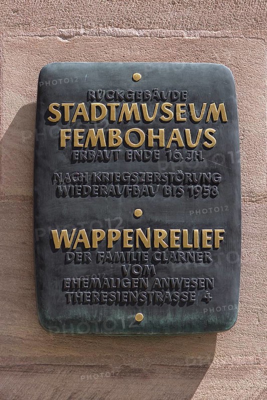 Information board at the City Museum