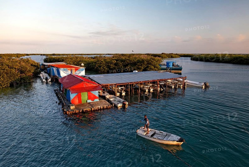 Dive centre with boats