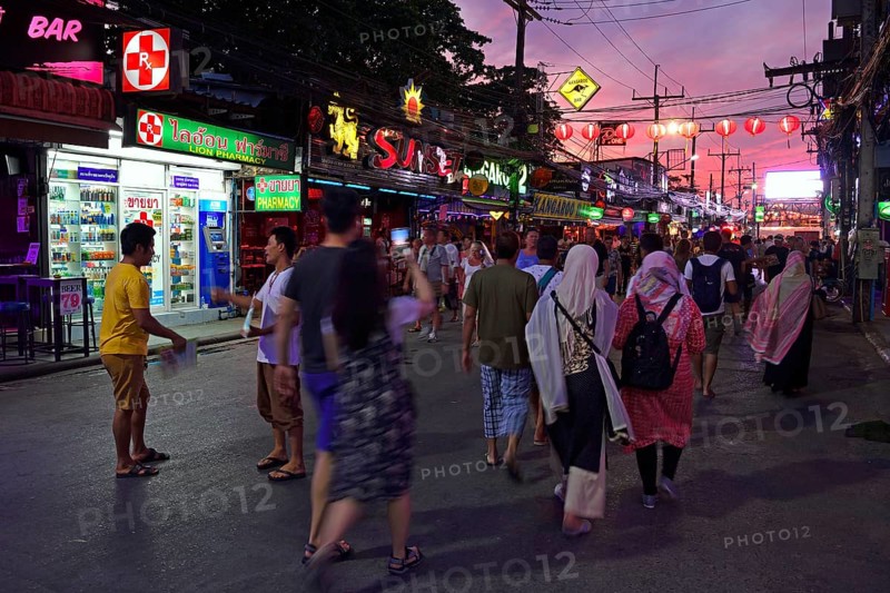 Tourists on Bangla Road