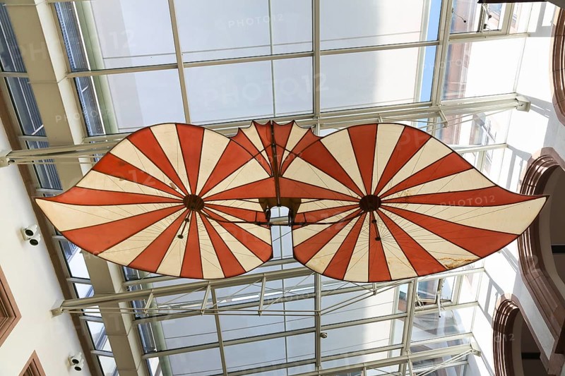 Replica of the flying machine of Albrecht Ludwig Berblinger