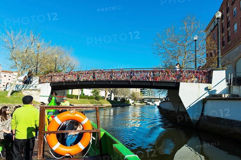 Ribbons on the Bridge of Lovers over the Main Canal