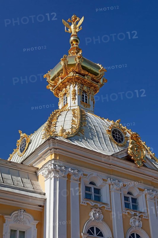 The Church of Peter and Paul in the Great Peterhof Palace