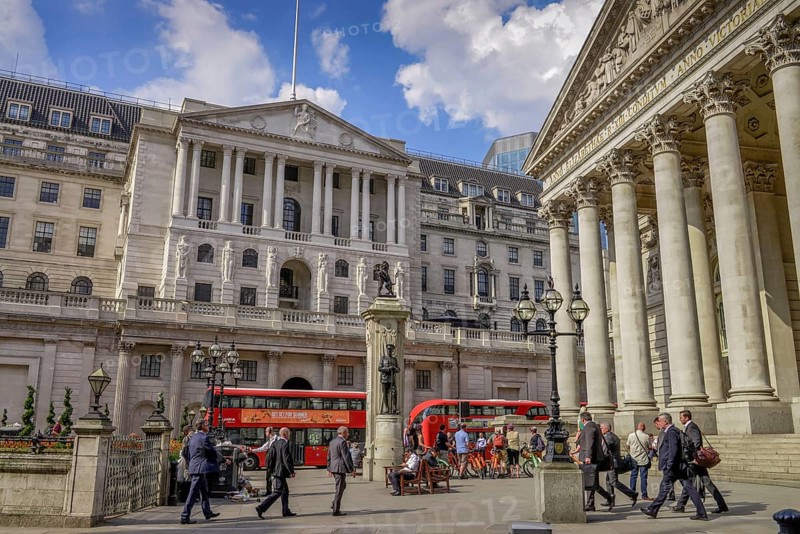 Bank of England (left)