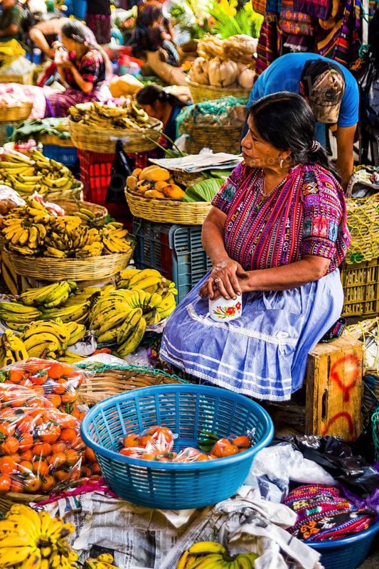 Vegetable stalls