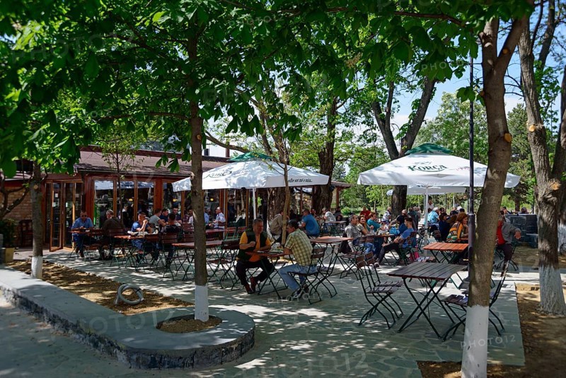 Beer garden