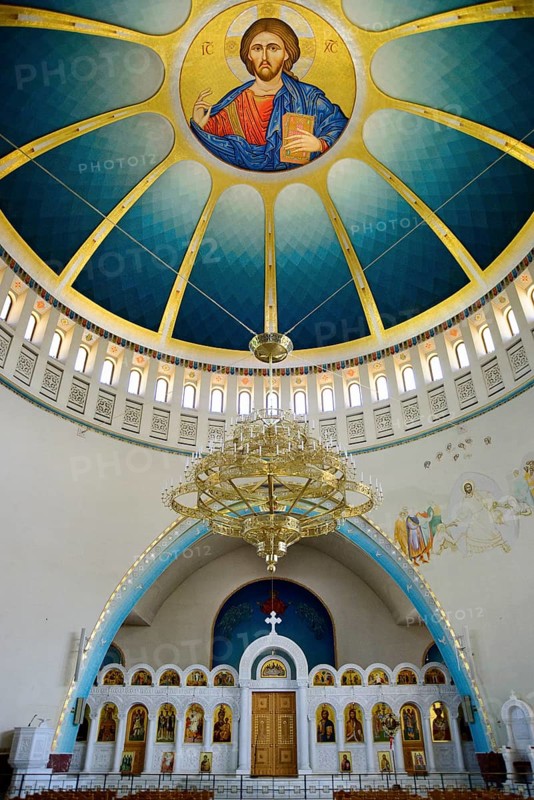 Interior with dome
