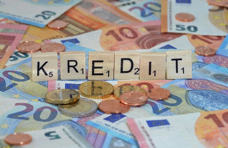 Symbol photo Economic term Credit